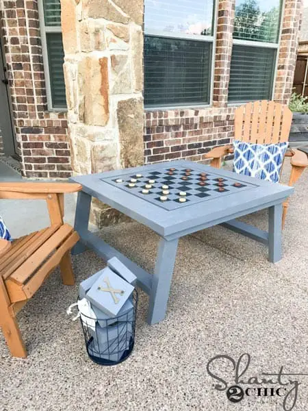 Outdoor Gaming Table