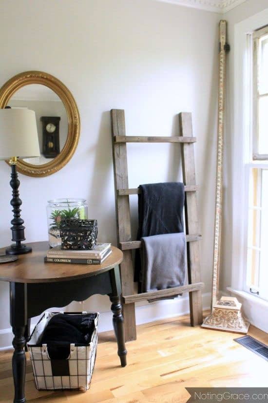 DIY wood ladder