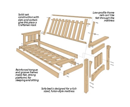 Tokyo Tri Fold (A Frame) Futon Frame By Prestige | Lupon.Gov.Ph