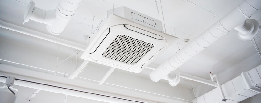 Air purifier in AC system