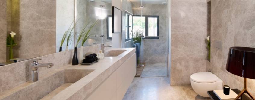 6 Favorites for a Modern Bathroom hdr
