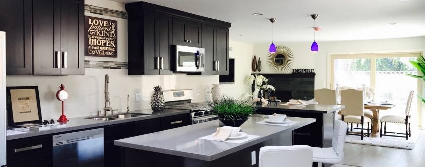 How to Incorporate Dark Accents in Your Kitchen hdr