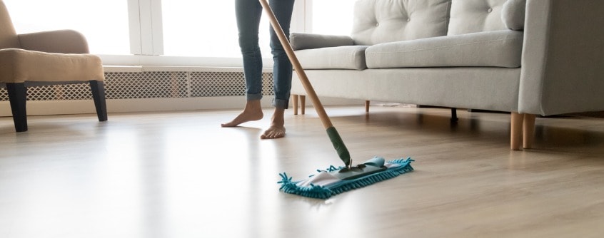 cleaning the house tips