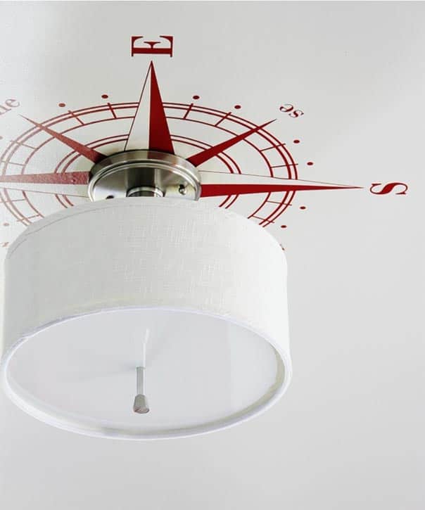 compass-diy-ceiling-medallion