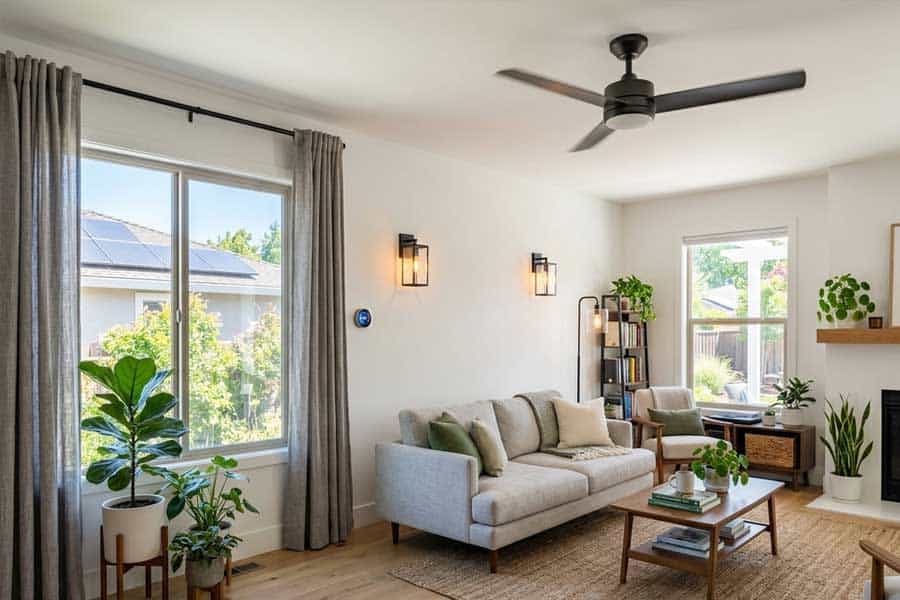 energy efficient living room ex