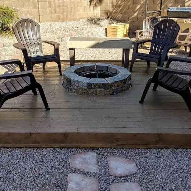 15 Gorgeous Deck Fire Pit Designs You, How To Build Fire Pit On Deck