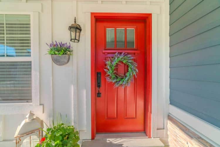 front door painting