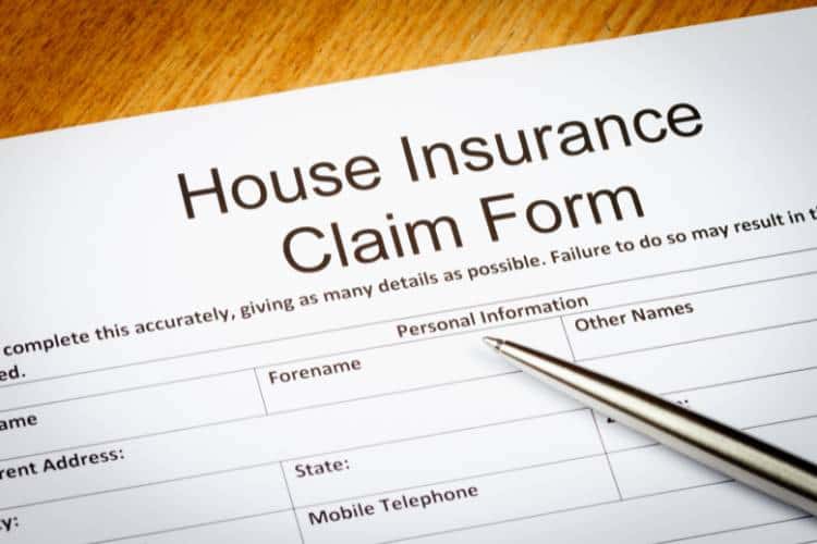 house insurance claim