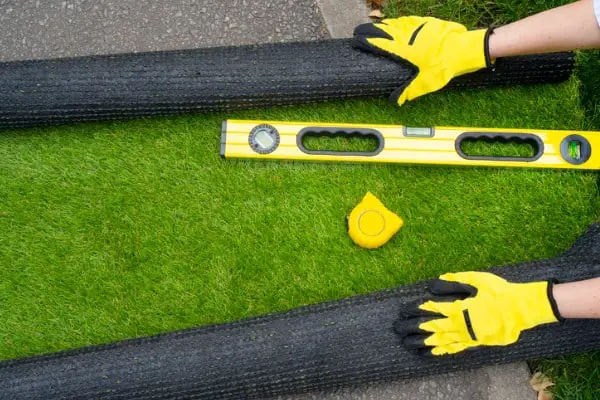 installing artificial turf