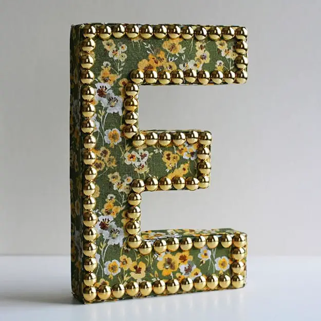 DIY Tack(y) Letter