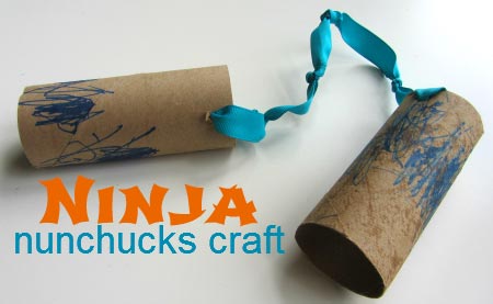 ninja-nunchuck-craft-for-kids