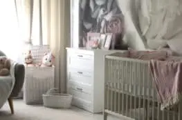 photo wallpaper baby nursery