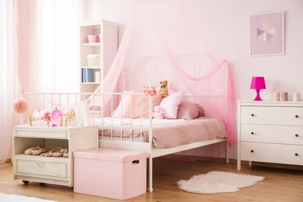 pink-bed-net