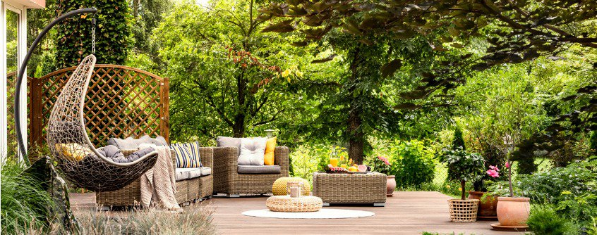 quality outdoor living space