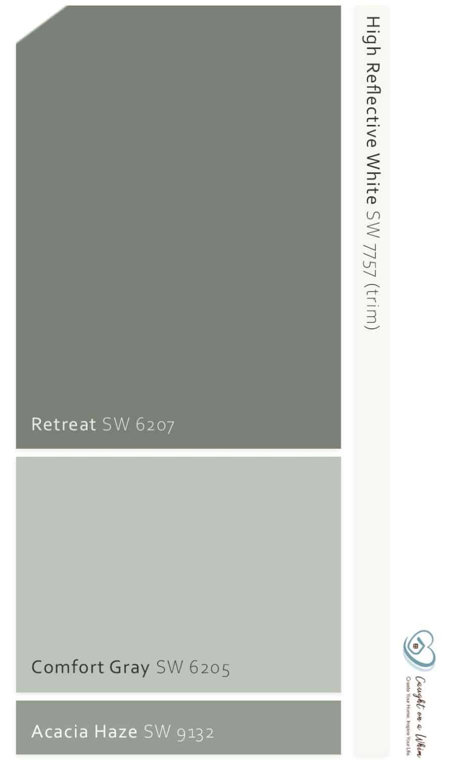 Sherwin Williams Retreat SW 6207 - A Tranquil Sage Green for the Soul