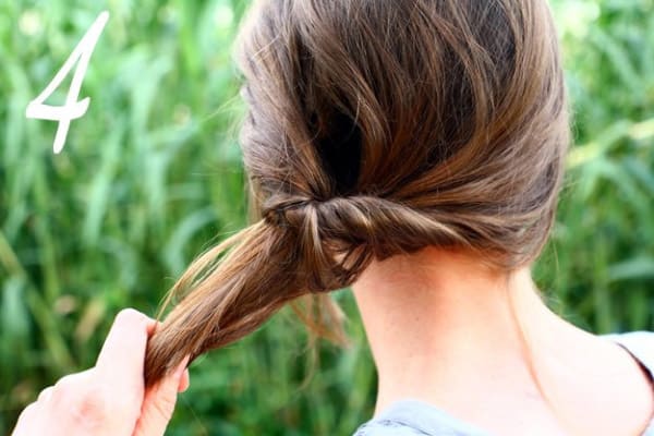 DIY: Topsy Turvy Ponytail